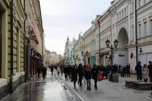 Nikolska ulica w Moskwie