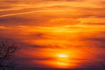 Zachód słońca #zachód #słońca #chmury #niebo #Chojnice