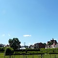 panorama Niepołomic od strony zamkowych ogródów królwej Bony :)